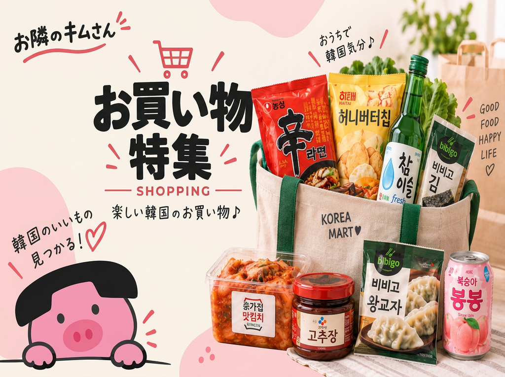 お買い物特集 日本で買える、いま人気の韓国商品5選