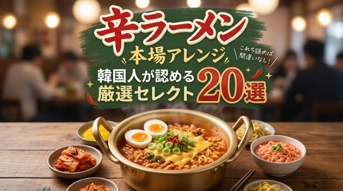 辛ラーメン激選アレンジレシピ