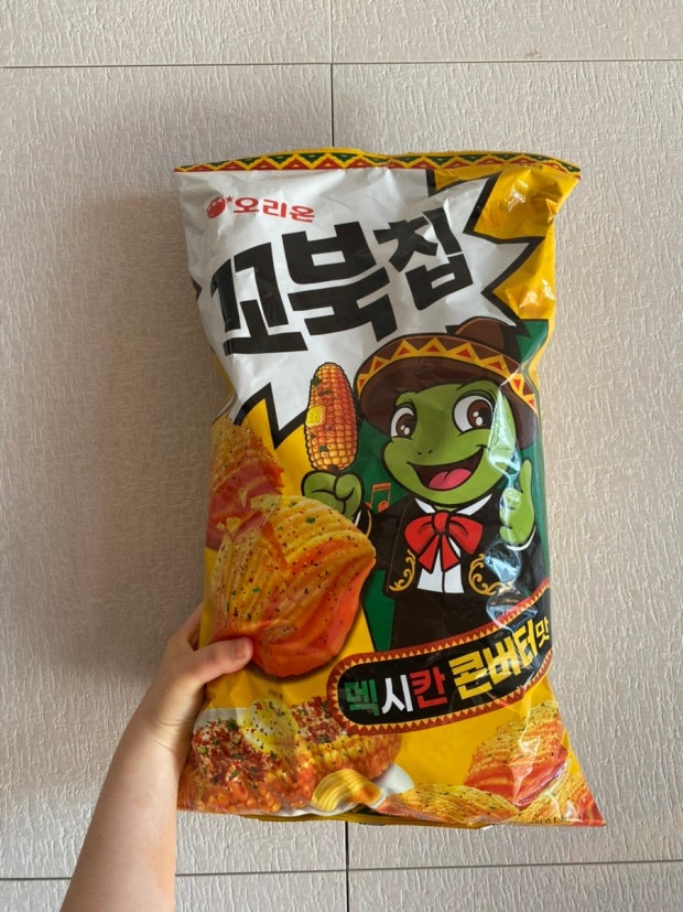 韓国で人気のコブクチップス