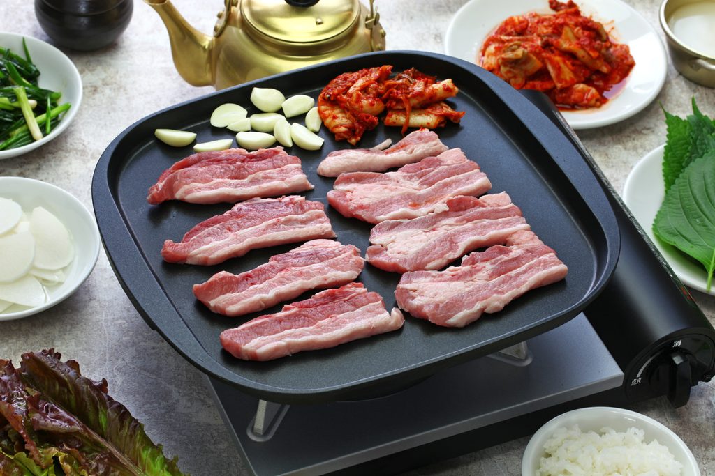 おいしそうなサムギョプサル